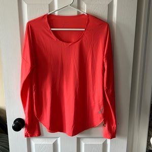 Nike running long sleeve; dri-fit